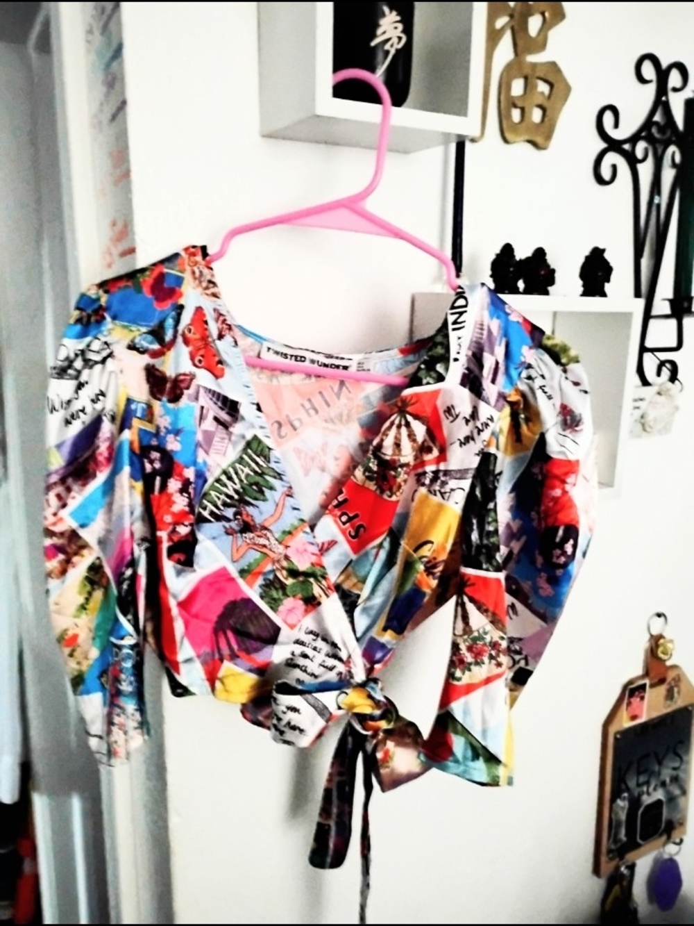 International Made In London Blouse, Size: Small, 100% Polyester, w/ Silky Feel